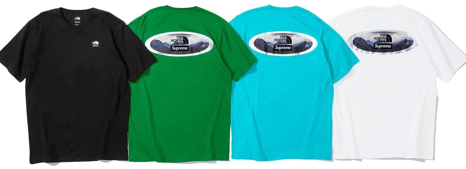 Supreme®/The North Face® Mountains Tee